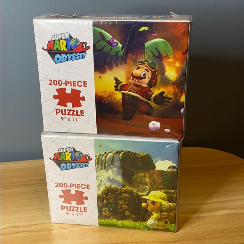 2x SUPER MARIO ODYSSEY PUZZLE (200 pcs )